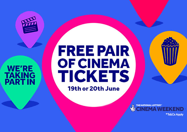 national lottery cinema weekend